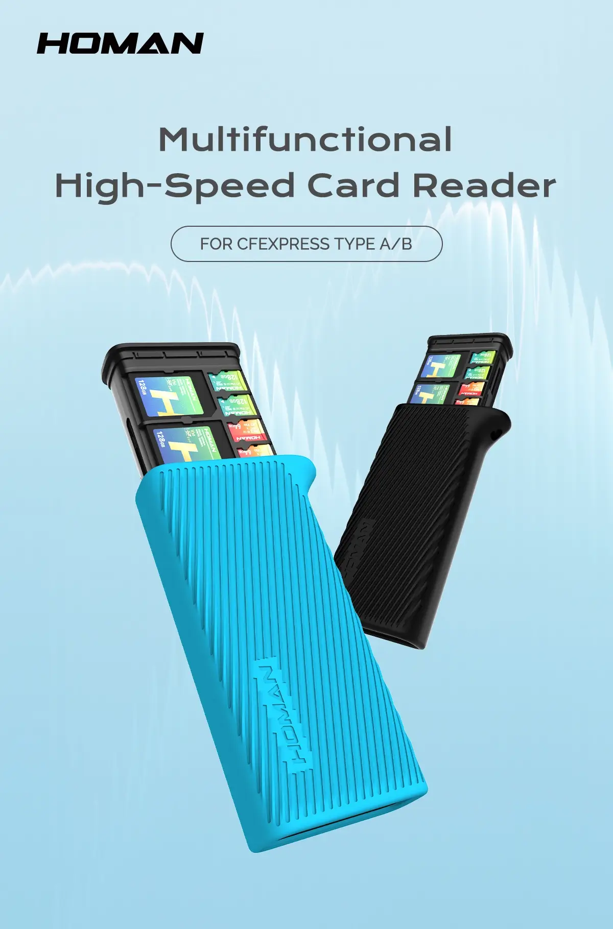 HOMAN Multifunctional High-Speed Card Reader Type A