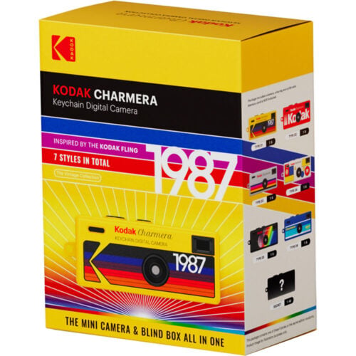 Kodak Charmera Keychain Digital Camera (Random Style Blind Box) กล้องกล่องจุ่ม 3 Kodak Charmera Key Chain Digital Camera (Random Style Blind Box)