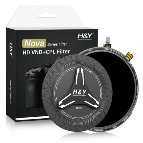 H&Y HD Nova Series Magnetic Variable ND3-32 + CPL Filter Bundled H&Y EVO Black Mist 1/4 (ประกัน 1ปี) 2 H&Y HD Nova Series Magnetic Variable ND3-32 + CPL Filter Kit