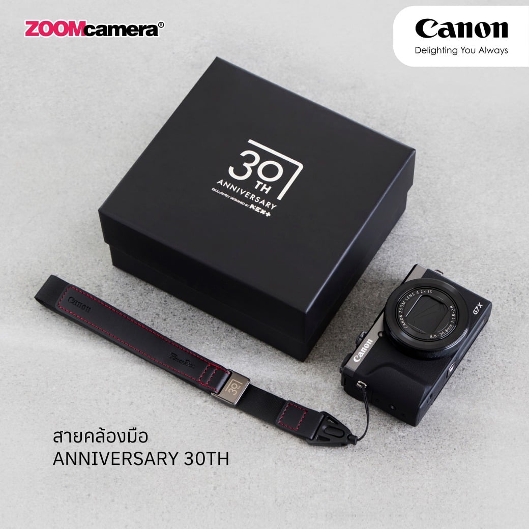 Canon เปิดตัว กล้องคอมแพ็ครุ่นใหม่ " Canon G7 X Mark III รุ่น Limited 30th Anniversary " สี Graphite พร้อมของแถมในเซ็ตสุดพรีเมี่ยม 9 Canon G7 III ZoomCamera (2)