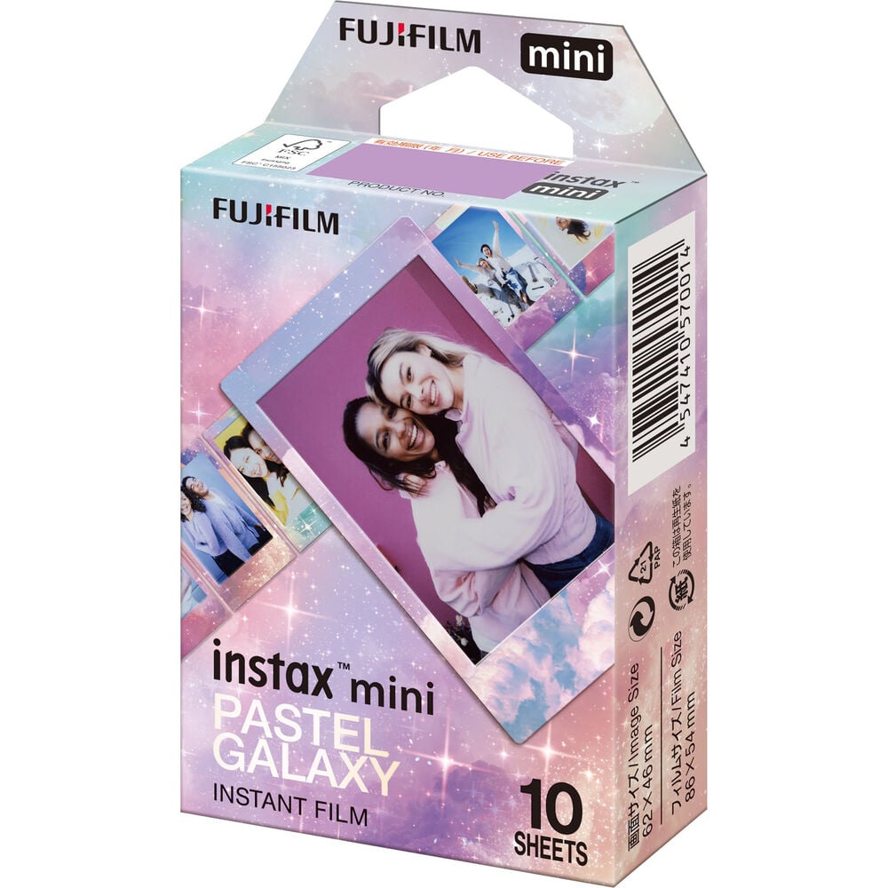 Instax mini Character Film Pastel Galaxy 5 FUJIFILM instax mini Instant Film (Pastel Galaxy 10 Exposures)