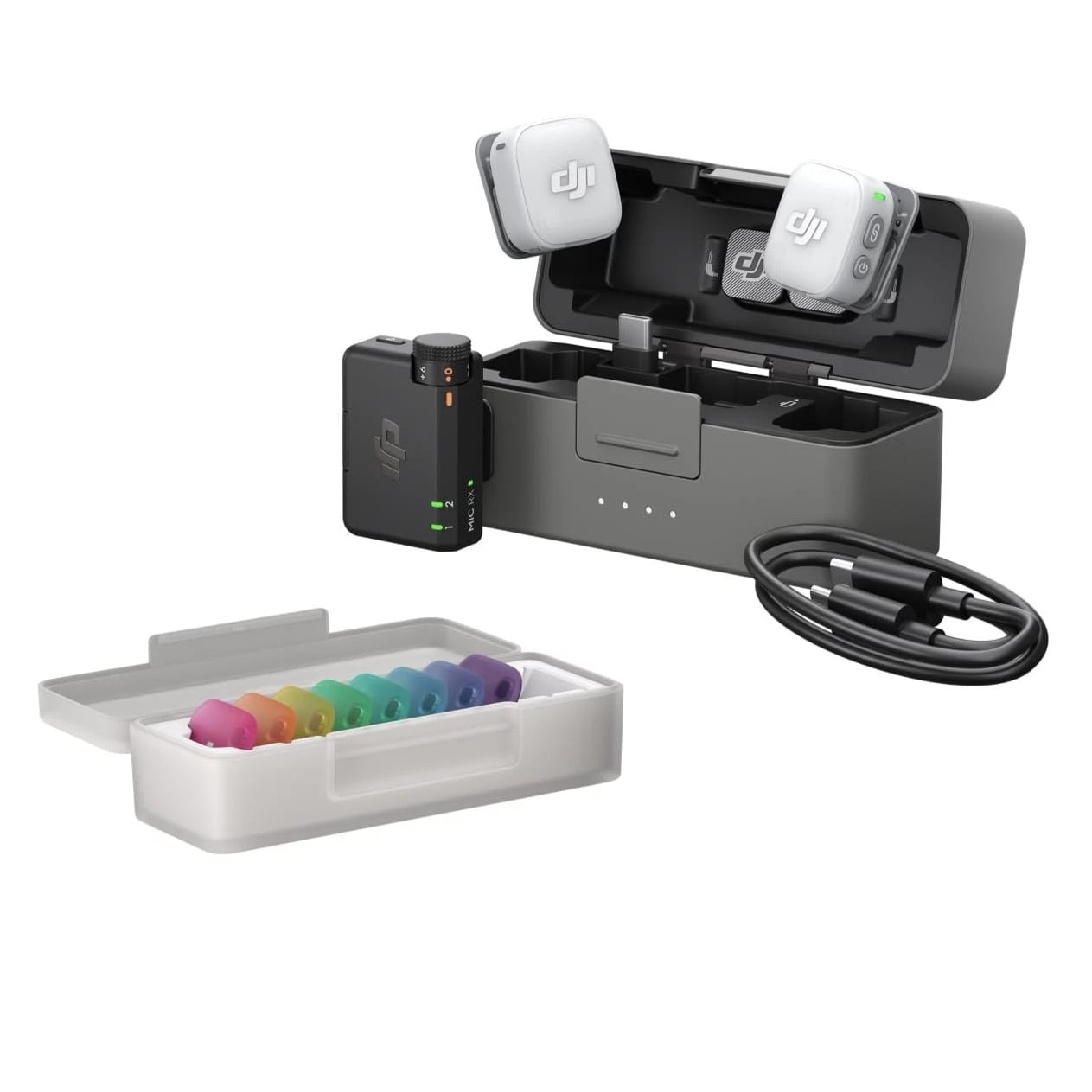 DJI Mic Mini 2 Wireless Microphone (ประกันศูนย์) 1 DJI Mic Mini 2 Wireless Microphone