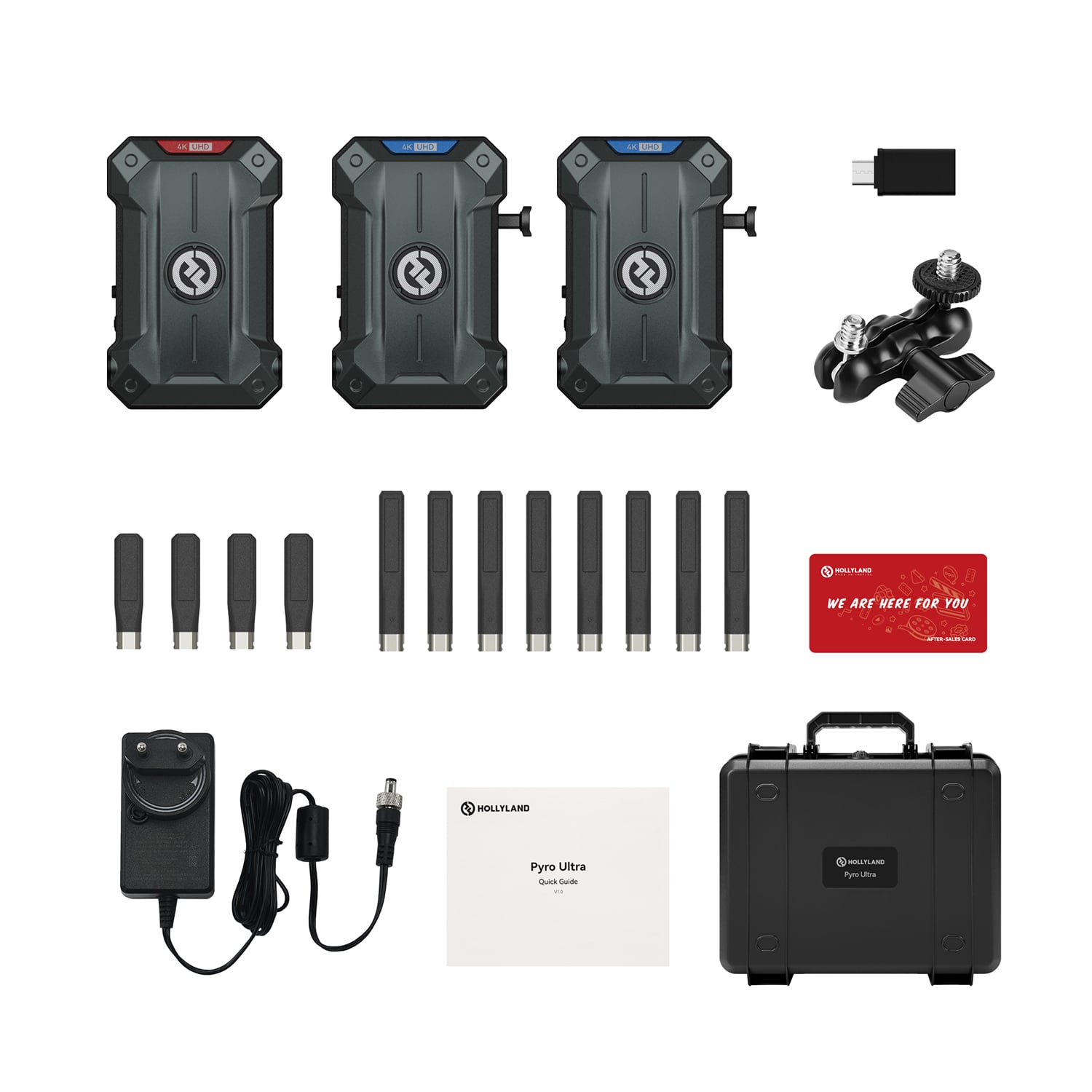 Hollyland Pyro Ultra 4K HDMI/SDI Wireless Video เครื่องสัญญาณวิดีโอไร้สาย (ประกันศูนย์) 11 Hollyland Pyro Ultra