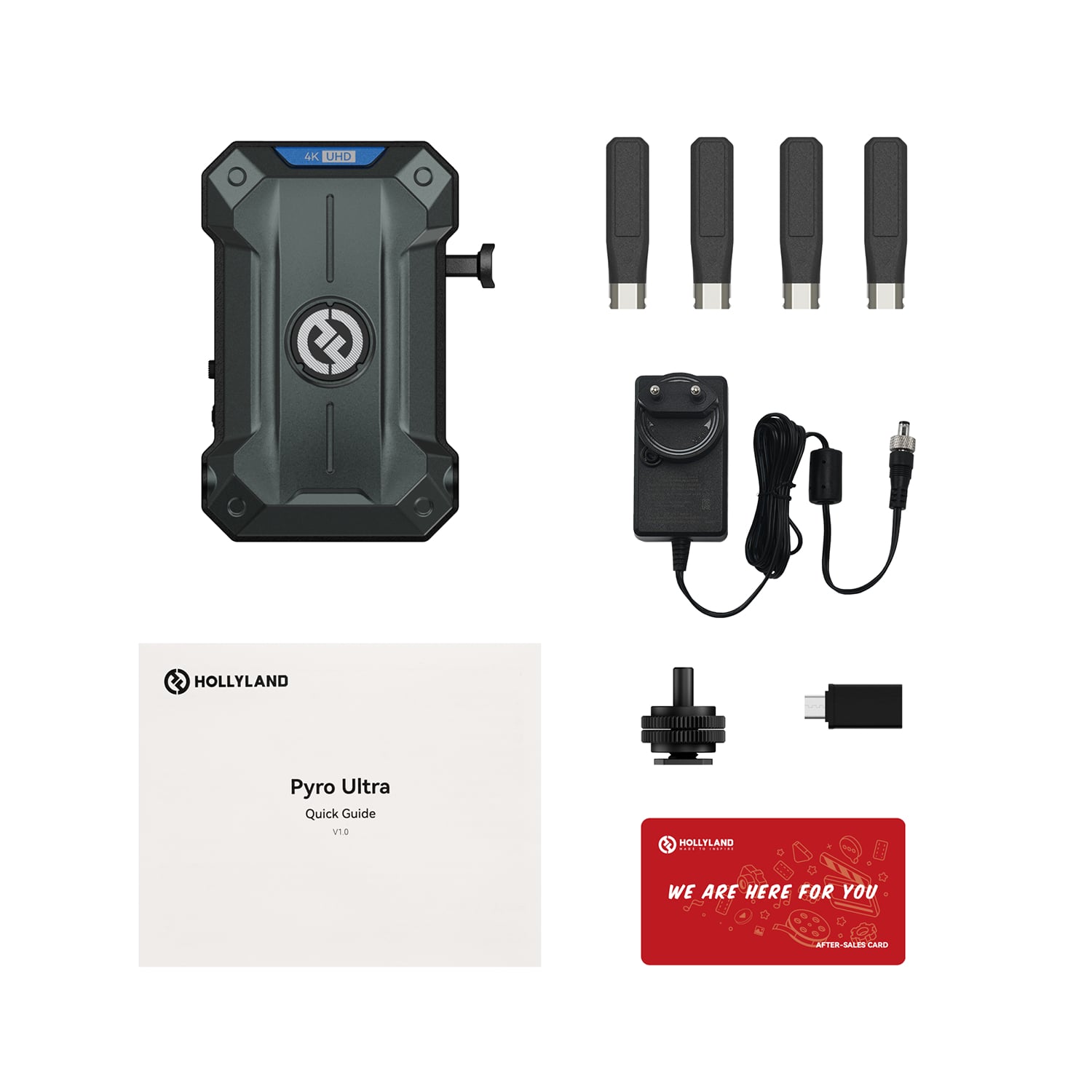 Hollyland Pyro Ultra 4K HDMI/SDI Wireless Video เครื่องสัญญาณวิดีโอไร้สาย (ประกันศูนย์) 12 Hollyland Pyro Ultra