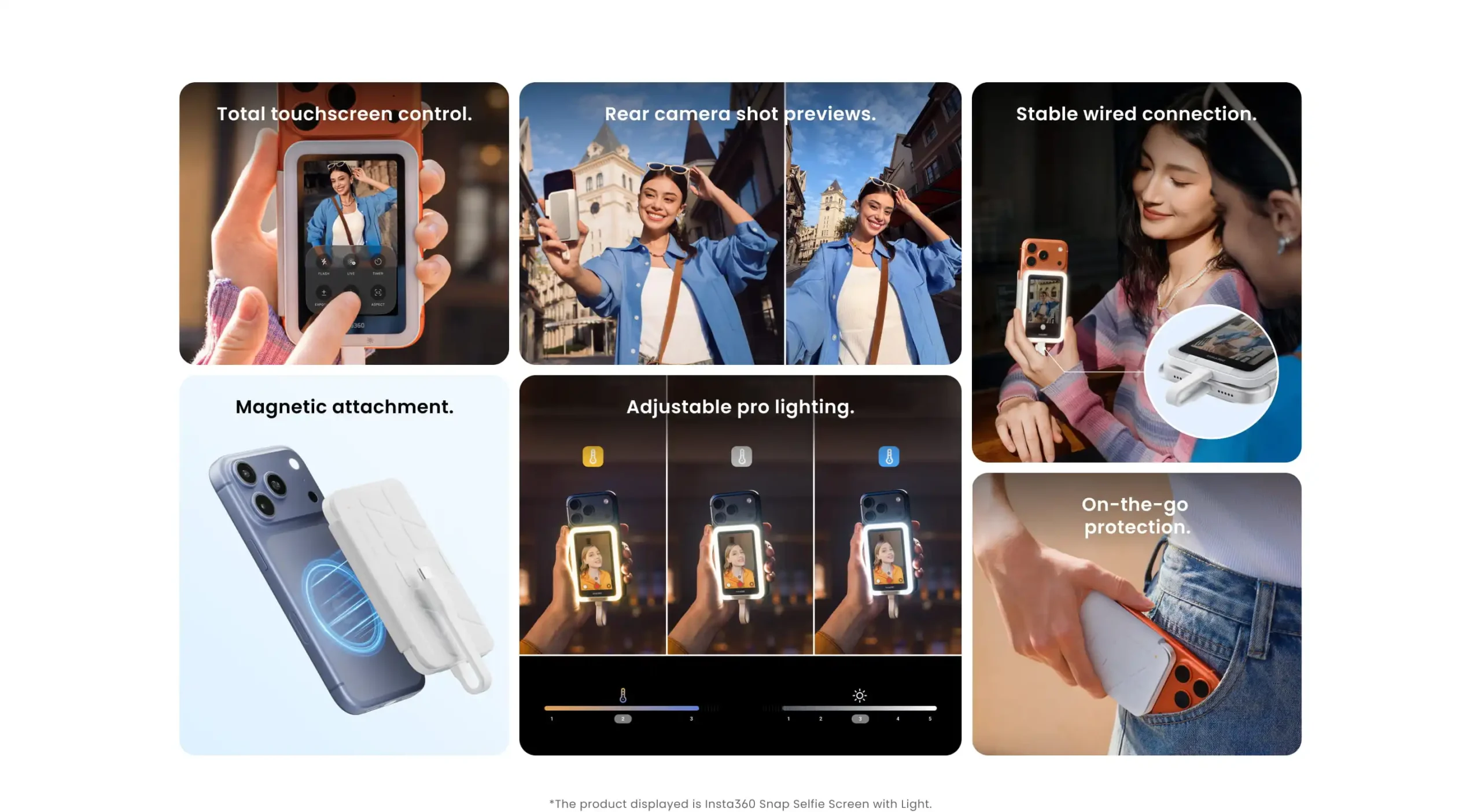 Insta360 Snap Selfie Screen (ประกันศูนย์) 19 Insta360 Snap Selfie Screen