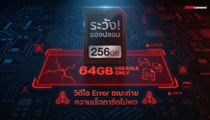 SD Card ปลอมแท้ๆ : จ่ายถูกกว่า แต่เสียมากกว่าที่คิด