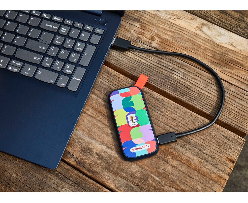 SanDisk 1TB USB 3.2 Gen 2 Portable SSD (FIFA World Cup 2026 Edition)