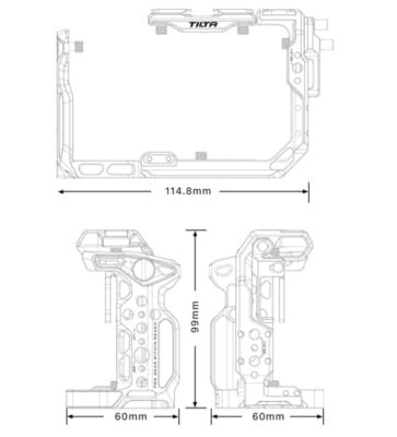 Tilta Full Camera Cage V2 for Sony FX3 & FX30 (ประกันศูนย์) 20 Tilta Full Camera Cage V2 for Sony FX3 & FX30