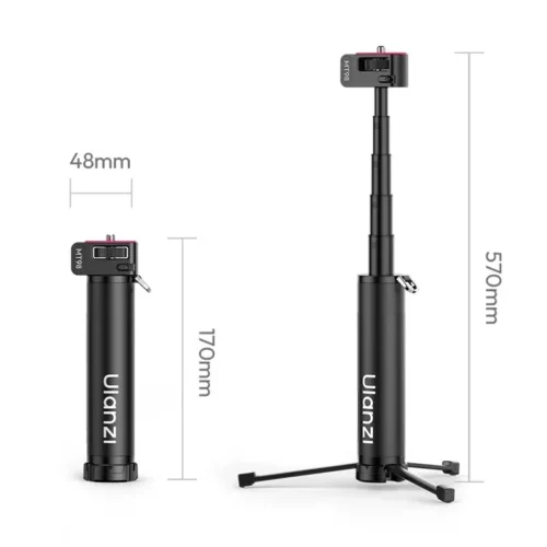 Ulanzi MT98 2-in-1 Foldable Selfie Stick ไม้เซลฟี่แบบพับได้ 2 Ulanzi MT98
