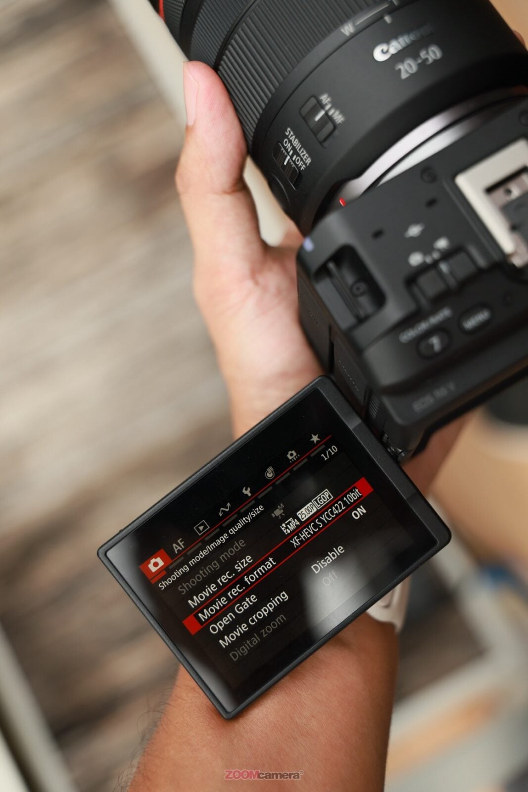 review Canon EOS R6V 6