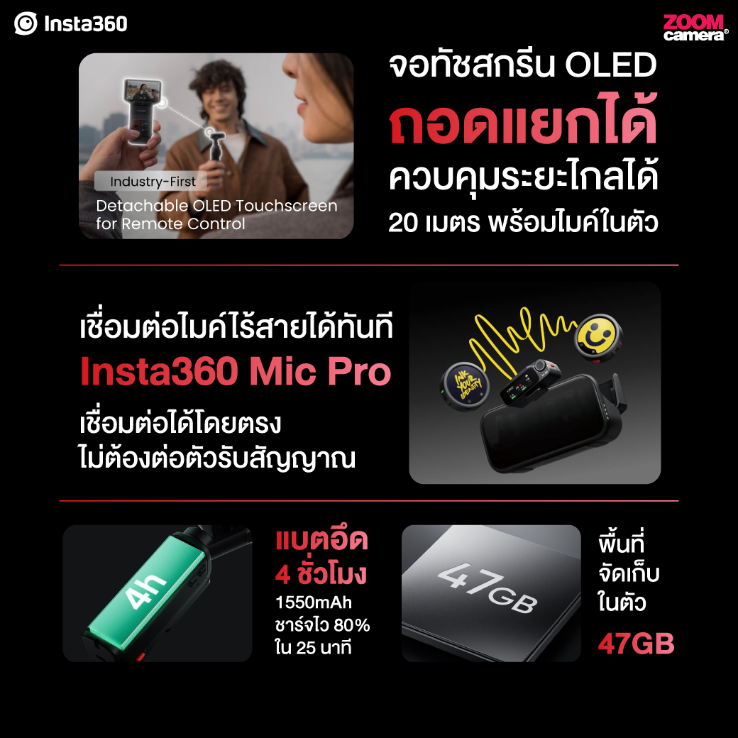 10 จุดเด่น Insta360 Luna Ultra กล้องทำคอนเทนต์ตัวจบแห่งปี 2026 4 10 strong point insta360 luna ultra 1