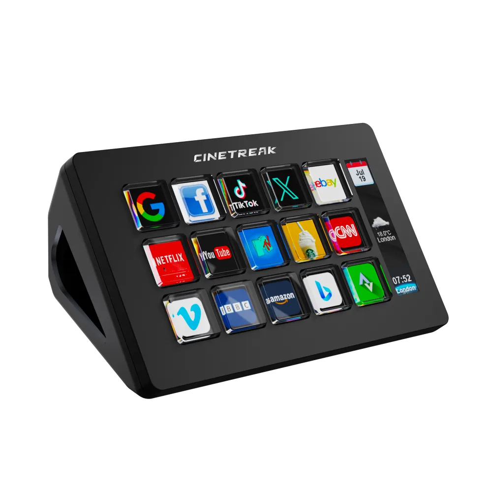 CineTreak CT-SD15 Live Content Creation Controller (15 Keypad Buttons) (ประกันศูนย์) 7 CineTreak CT-SD15