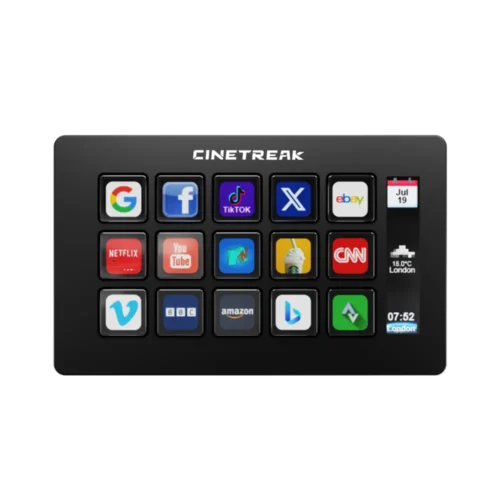 CineTreak CT-SD15 Live Content Creation Controller (15 Keypad Buttons) (ประกันศูนย์) 3 CineTreak CT-SD15 Live Content Creation Controller (15 Keypad Buttons) (ประกันศูนย์) - Image 3
