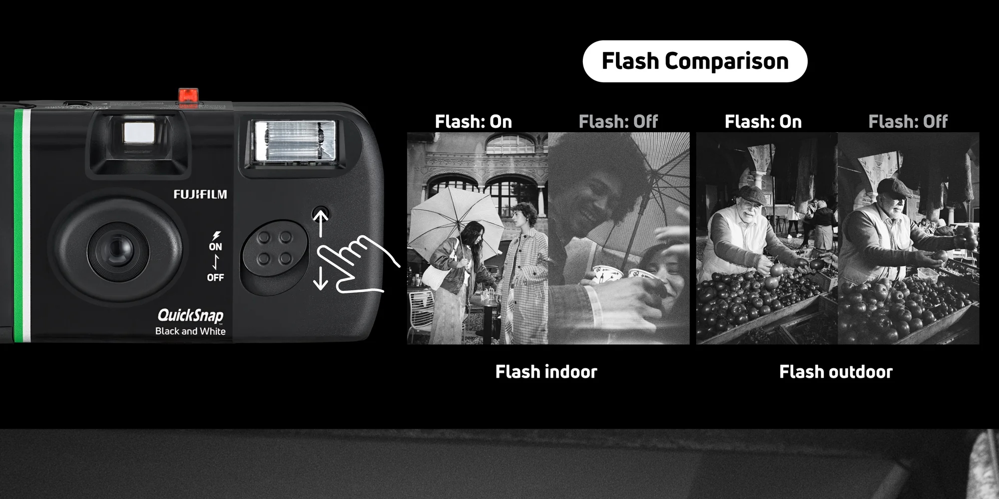 Fujifilm QuickSnap Black and White กล้องฟิล์มใช้แล้วทิ้ง 19 Fujifilm QuickSnap Black and White