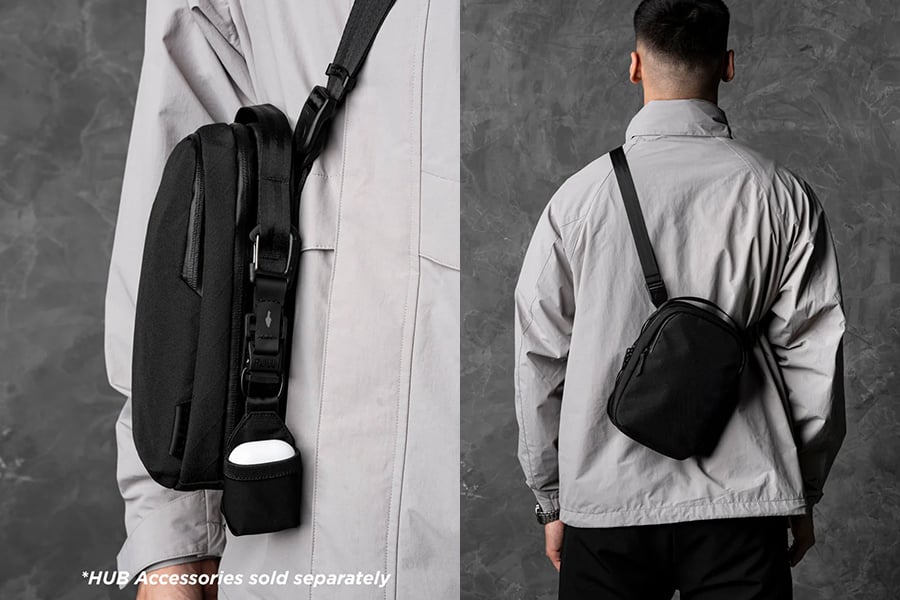 Alpaka Metro Sling Max สี Axogrid Army Green/สี Axogrid Black กระเป๋าใส่กล้อง 19 metro sling max axogrid black 07